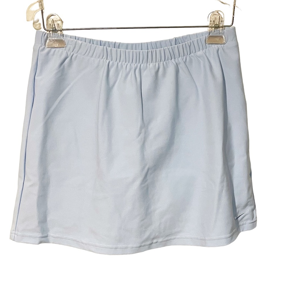 Nike Vintage Size Small Light Blue Pull on Skort Skirt Shorts NEW Athletic‎